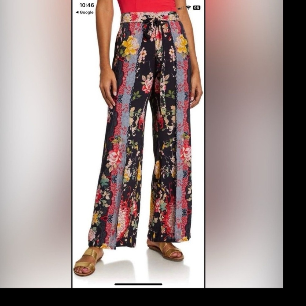 Johnny Was Mono Split Pants size S